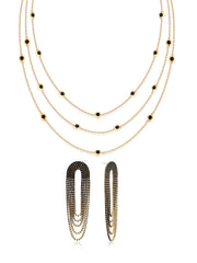 Crystal Fringe Set