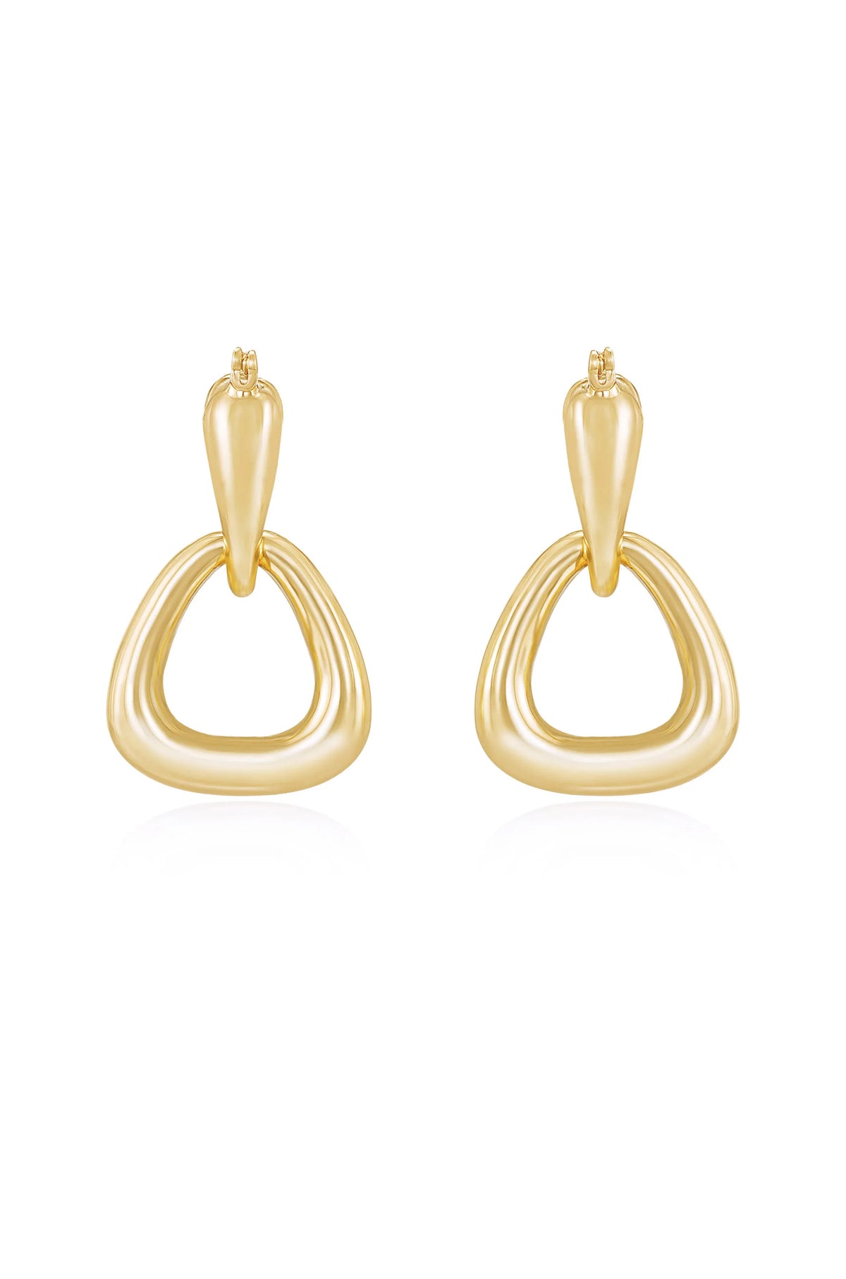 Baby Double Dangle Hoop Earrings