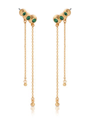 Emerald City Waterfall Earrings