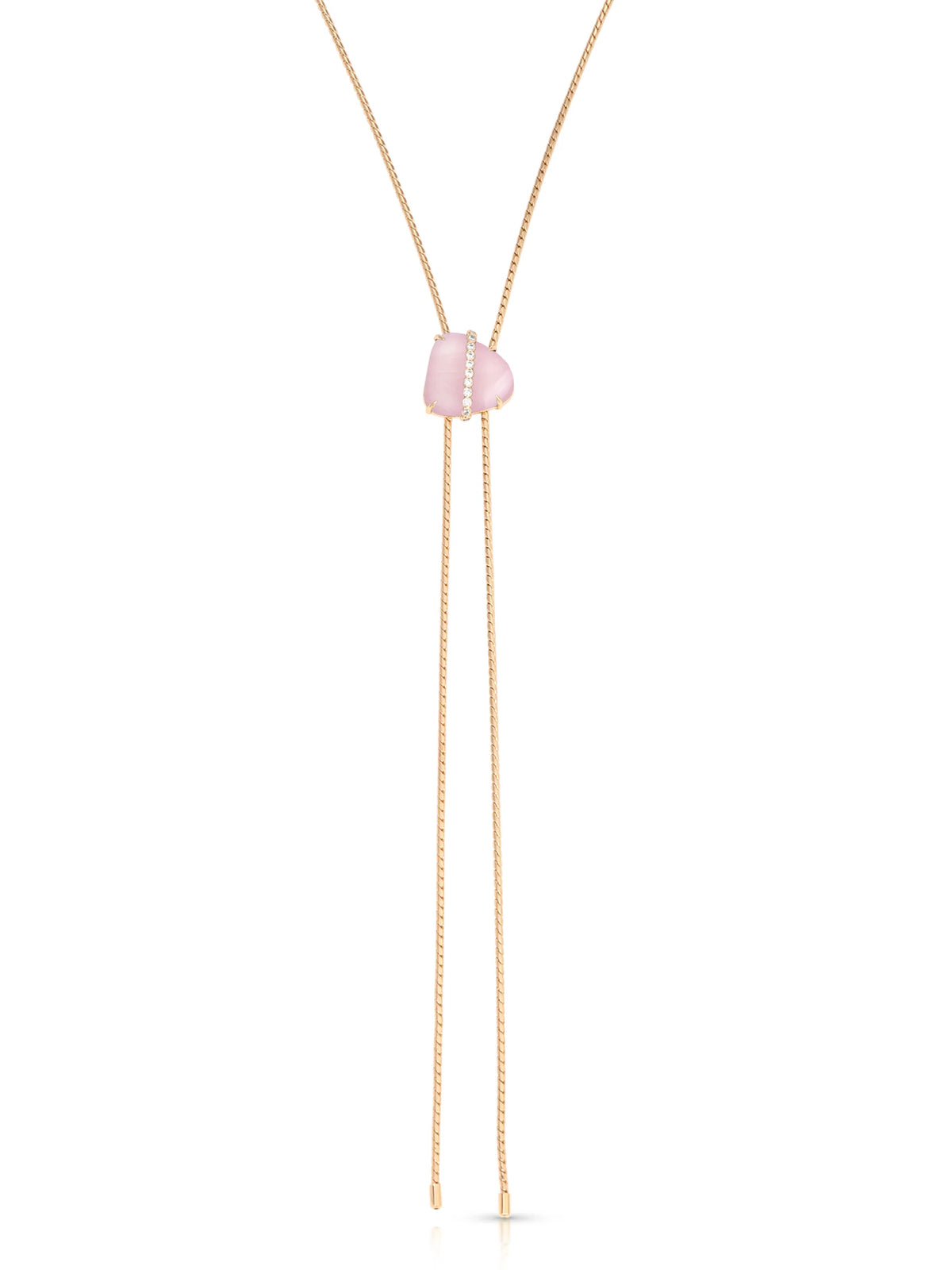 Rose Solstice Bolo Necklace