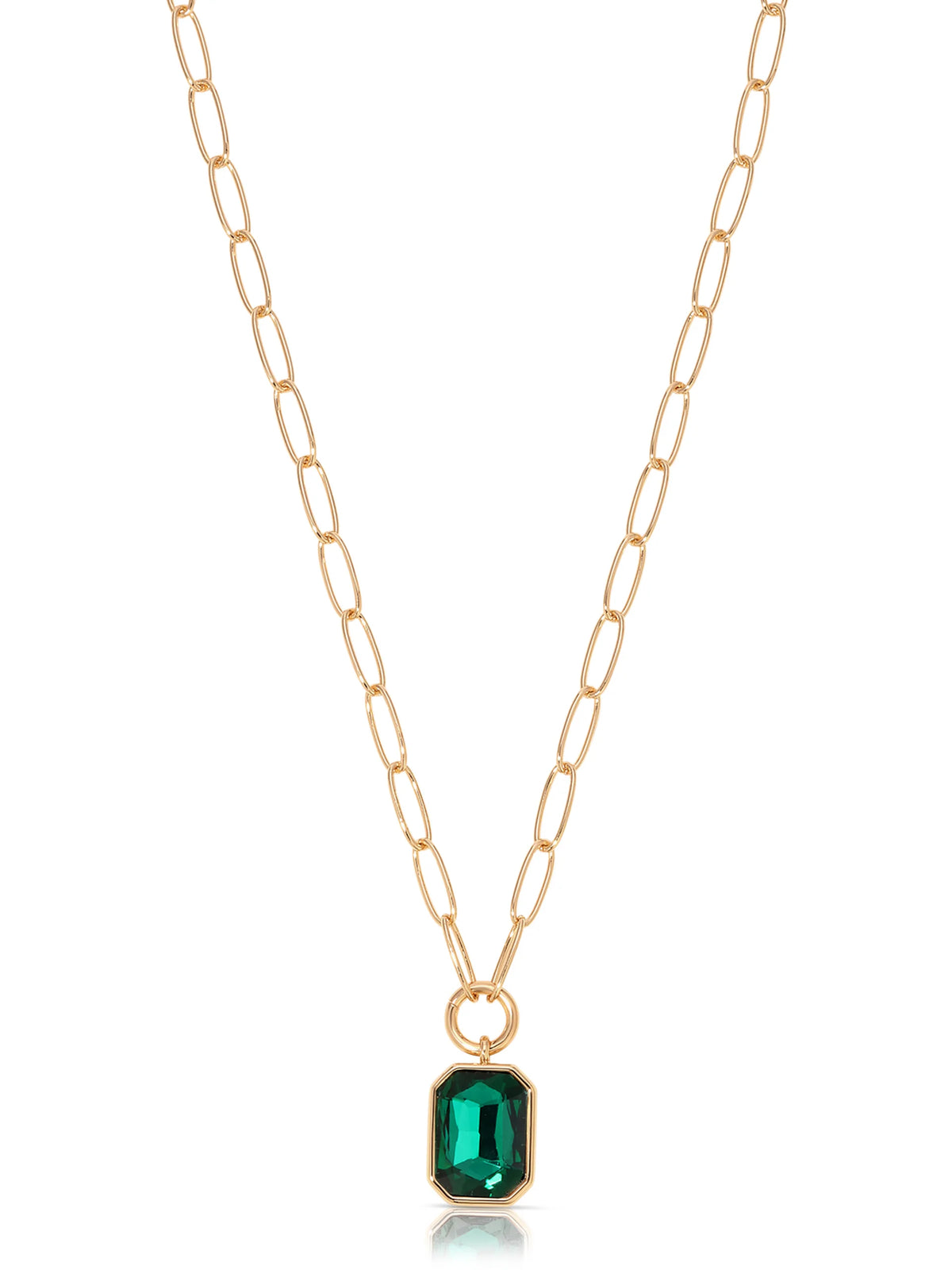 Deco Pendant Necklace
