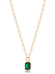 Deco Pendant Necklace