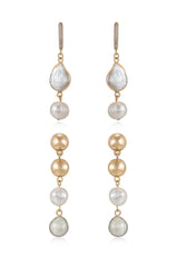 Duchess Pearl and Dangle Earrings