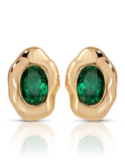 Molten Glow Crystal Studs