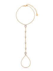 Dripping Crystal Hand Chain