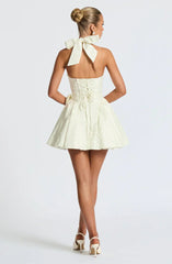 Jocelyn Mini Dress - Ivory