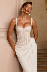 Seren Maxi Dress - Ivory