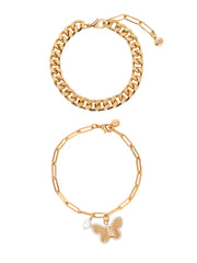 Butterfly Bracelet Set