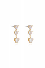 Queen of Hearts Crystal Earrings