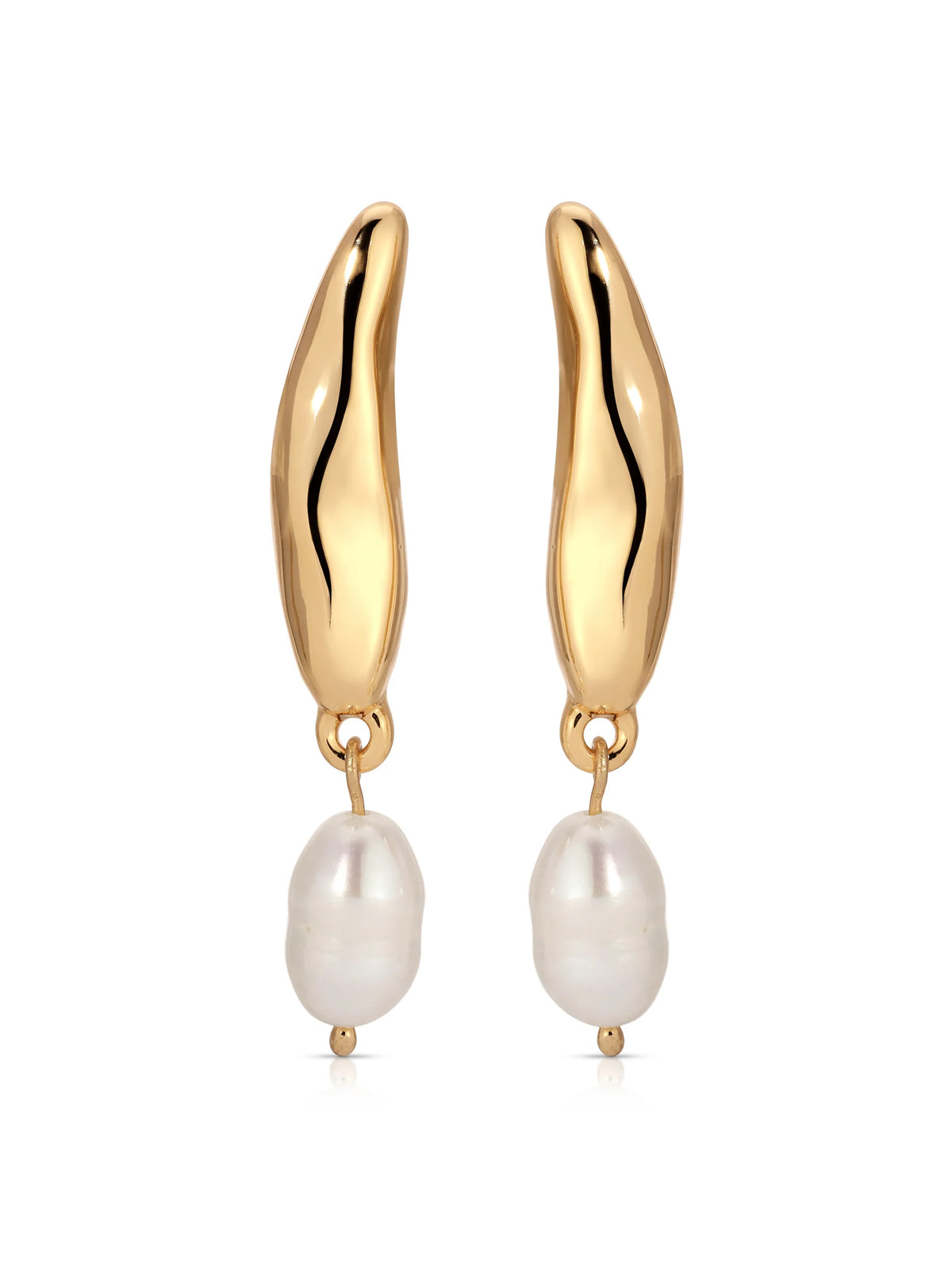 Liquid Luxe Pearl Earrings