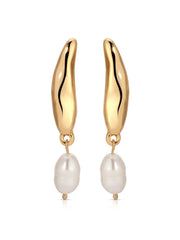 Liquid Luxe Pearl Earrings