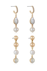 Duchess Pearl and Dangle Earrings