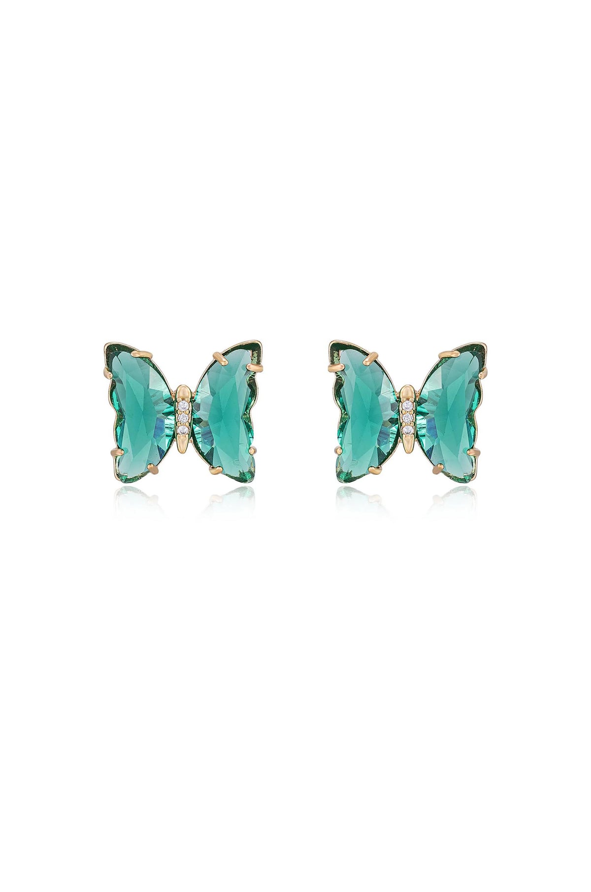 Flutter Away Crystal Earrings