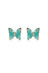 Flutter Away Crystal Earrings