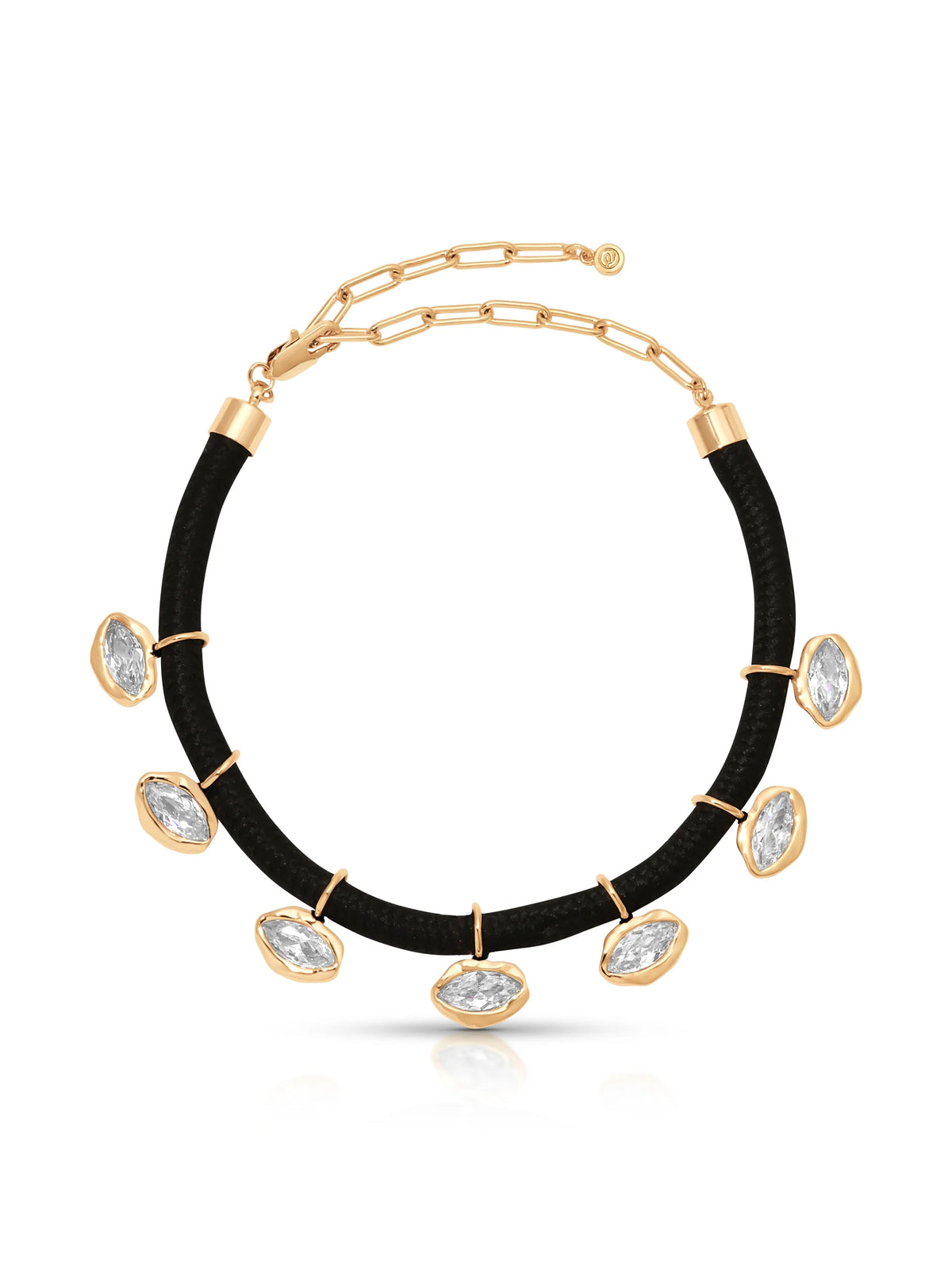 Midnight Luxe Crystal Choker