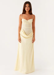 Romy Maxi Dress - Yellow