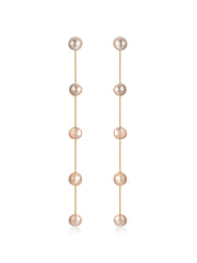 Dripping Pearl Delicate Drop Earrings