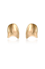 Curved Stud Earrings