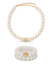 Power Bead Set in Bone