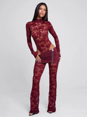Roselle Bodysuit Wine