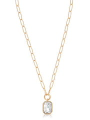 Deco Pendant Necklace