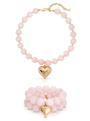 Luck and Love Set in Rose