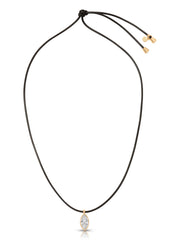 Marquise Crystal Cord Necklace