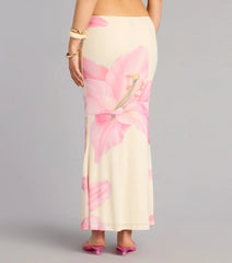 Floral Confidence Maxi Skirt