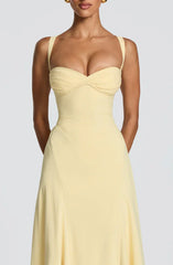 Irie Maxi Dress - Lemon