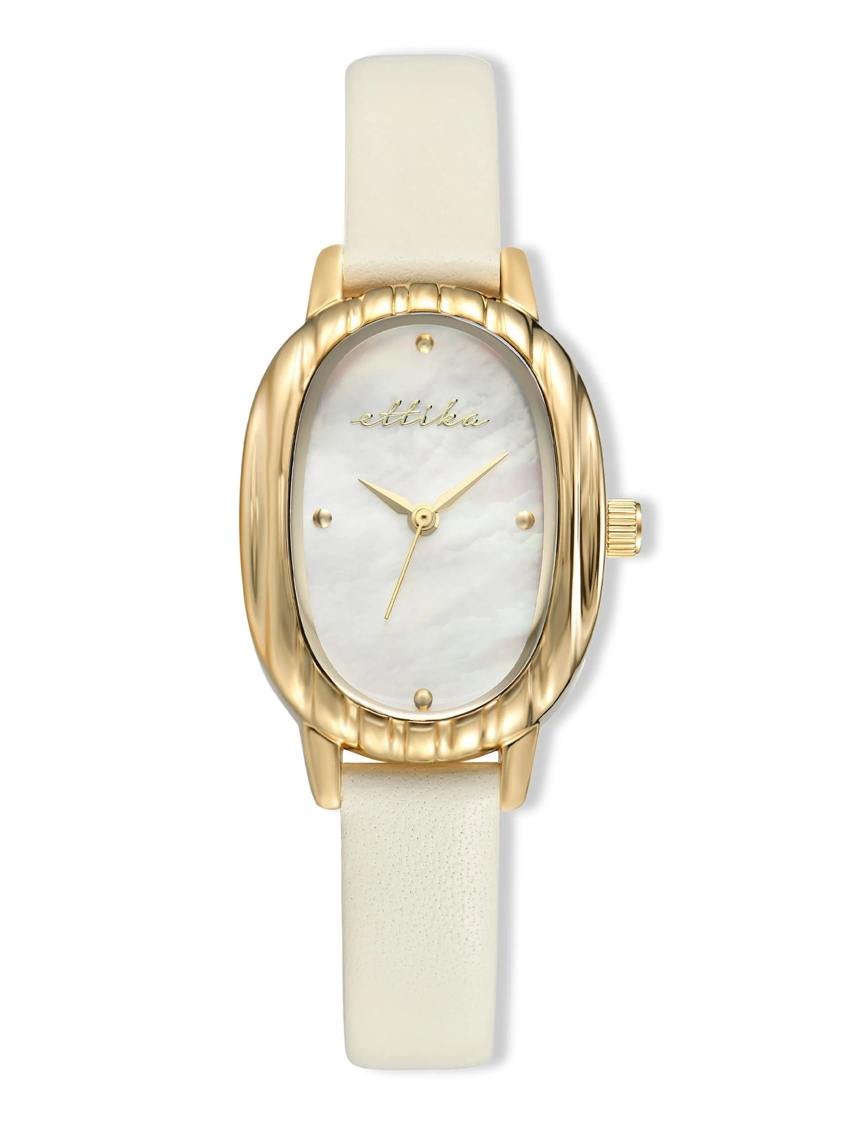 Timeless Texture Bone Leather Watch