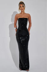 Neriah Maxi Dress - Black