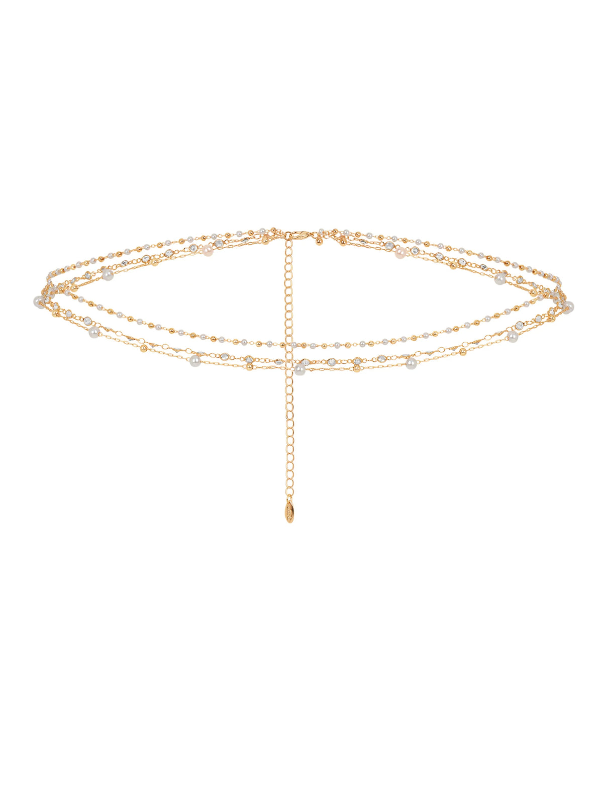 Extended Vacation Pearl Body Chain